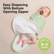 Cargar imagen en el visor de la galería, Keababies 1pc Soothe Zippy Swaddle Wraps - Bunnies (0-3M)
