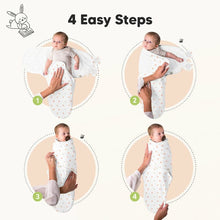 Load image into Gallery viewer, Keababies 1pc Soothe Swaddle Wraps - Butterflies (0-3M)
