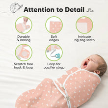 Load image into Gallery viewer, Keababies 1pc Soothe Swaddle Wraps - Butterflies (0-3M)
