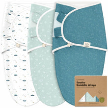Load image into Gallery viewer, Keababies 1pc Soothe Swaddle Wraps - Galaxy (0-3M)
