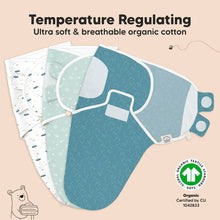 Load image into Gallery viewer, Keababies 1pc Soothe Swaddle Wraps - Galaxy (0-3M)
