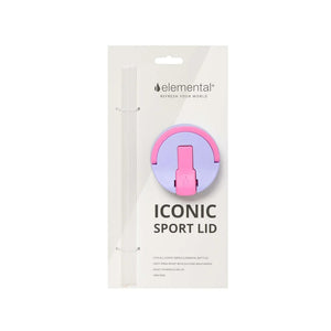 Elemental Iconic Sport Lid & Straw Pack - Lilac Tie Dye