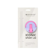 Elemental Iconic Sport Lid & Straw Pack - Lilac Tie Dye