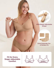 Cargar imagen en el visor de la galería, Momcozy Nursing Bra - Skin
