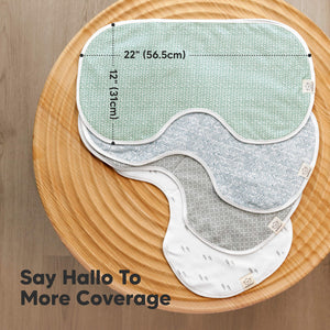 Keababies 1pc Hallo Burp Cloths (Nordic)
