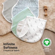 Afbeelding in Gallery-weergave laden, Keababies 1pc Hallo Burp Cloths (Nordic)
