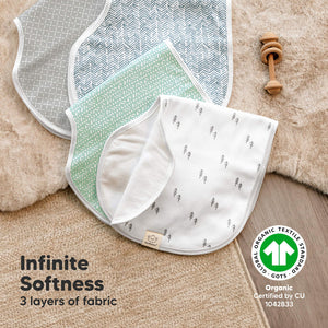 Keababies 1pc Hallo Burp Cloths (Nordic)