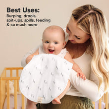 Afbeelding in Gallery-weergave laden, Keababies 1pc Hallo Burp Cloths (Nordic)
