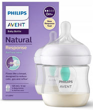 Carregar imagem no visualizador da galeria, Philips Avent Single Natural Response Feeding Bottles with AirFree Vent
