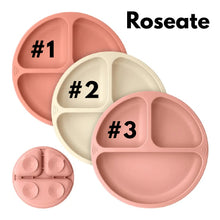 Cargar imagen en el visor de la galería, Keababies 1-piece Prep Silicone Suction Plate - Roseate
