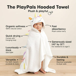 Keababies PlayPals Hooded Towel