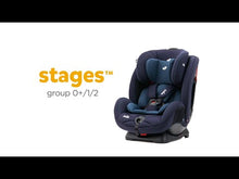 Load and play video in Gallery viewer, Joie Stages Convertible Car Seat - Gray Flannel
