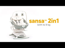 Carregar e reproduzir vídeo no visualizador da galeria, Joie Sansa 2-in-1 Baby Swing &amp; Rocker - Fern
