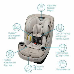 Maxi Cosi Pria Max All-in-One PureCosi Convertible Car Seat - Desert Wonder