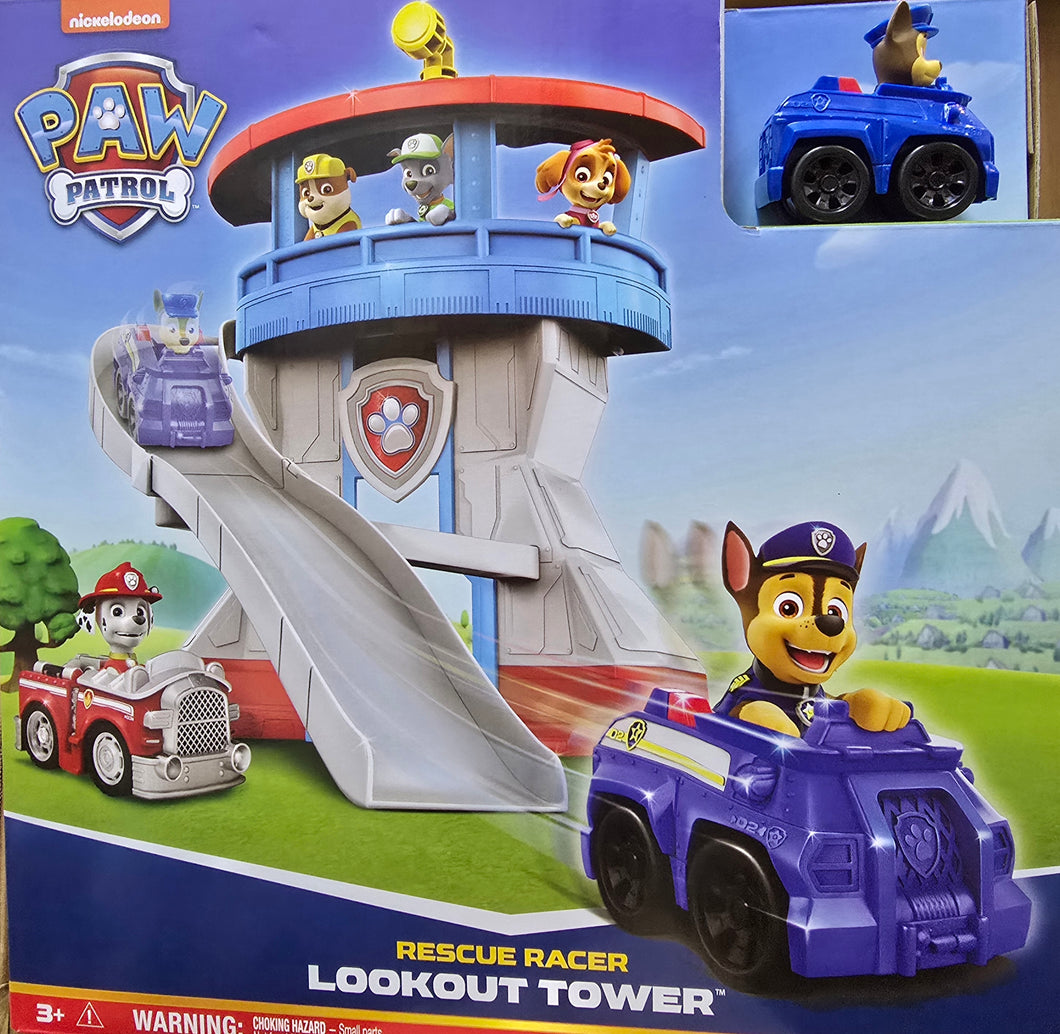 Nickelodeon Paw Patrol Rescue Racer Lookout Tower