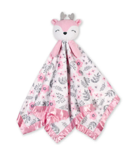 Load image into Gallery viewer, Just Born XL Security Blanket- Pink Deer
