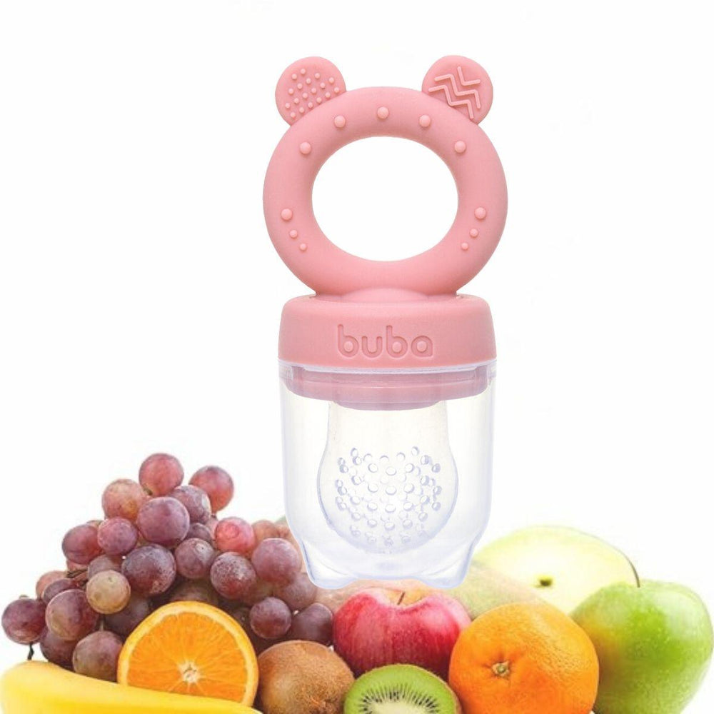 Buba Baby Silicone Fruit Feeder (6M+) - PINK