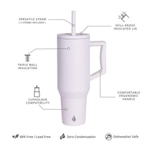 Load image into Gallery viewer, Elemental Commuter Tumbler 1180ml - White
