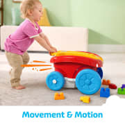 Load image into Gallery viewer, MEGA BLOKS First Builders Block Scooping Wagon With Storage (20 Pieces) For Toddlers
