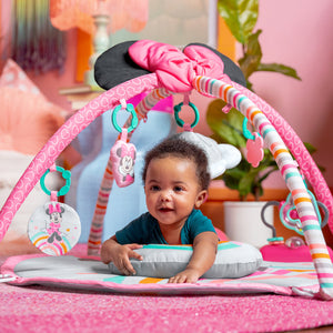 Bright Starts (Disney Baby) - MINNIE MOUSE Forever Besties Activity Gym - Pink