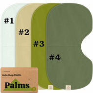 Keababies 1pc Hallo Burp Cloths (Palms)