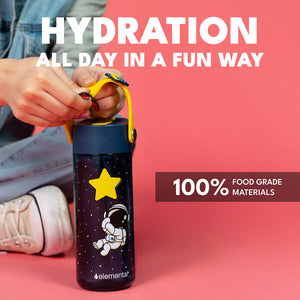 Elemental 530ml Splash Charm Bottle - Little Astronaut