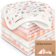 Keababies - 6pk Cami Baby Washcloths (Sweet Charm)
