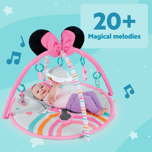 Bright Starts (Disney Baby) - MINNIE MOUSE Forever Besties Activity Gym - Pink