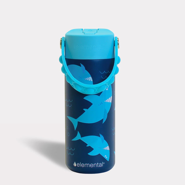 Elemental Core 530ml Pop-it Bottle - Sharks Ahoy