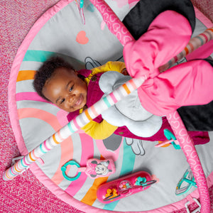 Bright Starts (Disney Baby) - MINNIE MOUSE Forever Besties Activity Gym - Pink