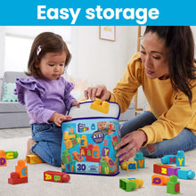 Load image into Gallery viewer, MEGA Bloks ABC Building Bag Block Toy With Storage (30 Pieces) For Toddler
