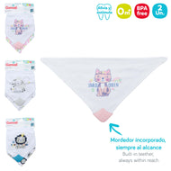 Genial 2pc Bib set with Teether