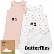 Keababies 1pc Soothe Sleep Sacks - Butterflies