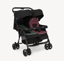 Afbeelding in Gallery-weergave laden, Joie Aire Twin Lightweight Double Stroller - Shale
