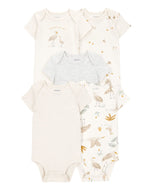 Carter's 5pc Baby Neutral Birds Bodysuit Set