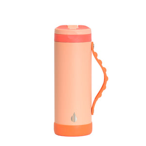 Elemental Iconic Pop Fidget 414ml Bottle with Sport cap - Peach Sunrise