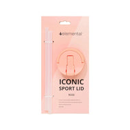Elemental Iconic Sport Lid & Straw Pack - Rose
