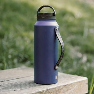 Elemental Iconic 32oz/ 946ml Sport Water Bottle - Navy Blue