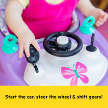 Load image into Gallery viewer, Bright Starts Little Speedster 3-in-1 Car Walker - Purple Power
