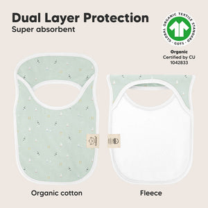 Keababies 1pc Hallo Drool Bibs (Vessel)