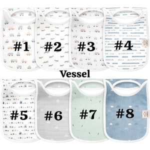 Keababies 1pc Hallo Drool Bibs (Vessel)