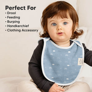 Keababies 1pc Hallo Drool Bibs (Vessel)