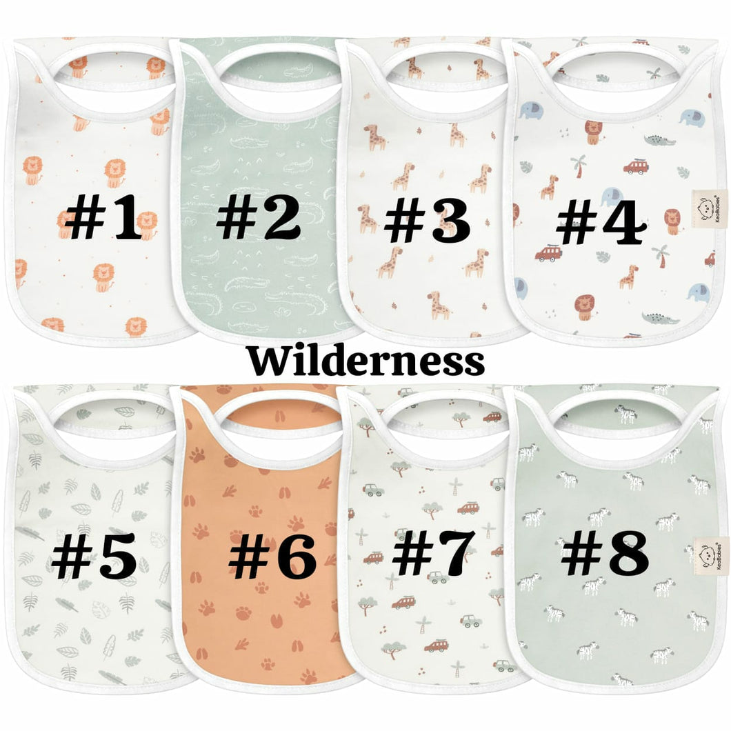 Keababies 1pc Hallo Drool Bibs (Wilderness)