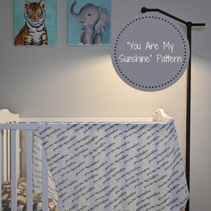 Lollybanks Muslin Swaddle Blanket - You are my Sunshine