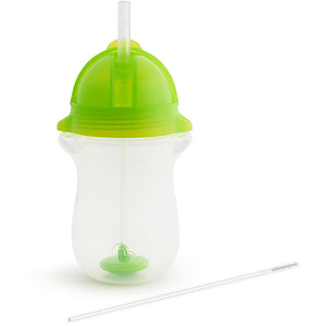 Munchkin Any Angle Weighted Straw Cup 10oz | 296ml | 12M+ | Green
