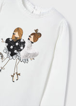 Load image into Gallery viewer, Mayoral Kid Girls &amp; Hearts Long sleeve Top
