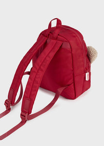 Mayoral Red Bear Toddler Backpack