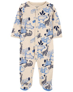 Carter's Baby Boy Animals Snap-Up Footie Coverall