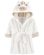Carter's Baby Neutral White Goat Bath Robe