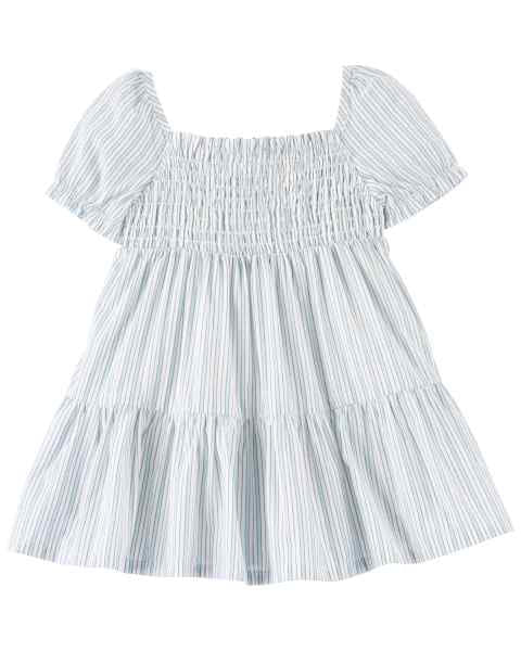 Carter's Baby Girl Blue Striped Dress